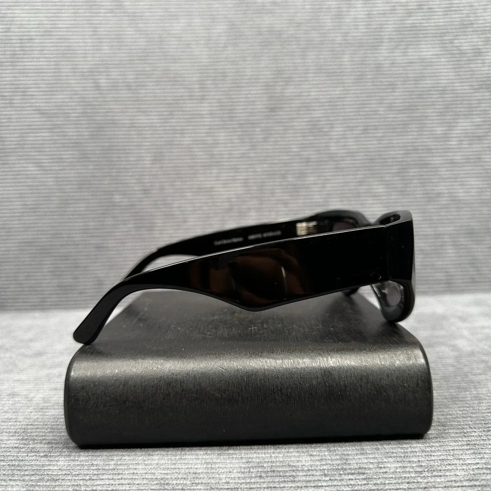 Grey Ant Above Average Black Cat Eye Sunglasses Carl Zeiss Optics Italy